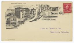 Berry Seed Co.. Envelope - Recto