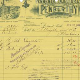Penberthy Injector Co.. Bill