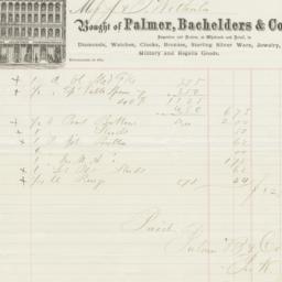 Palmer, Bachelders & Co...