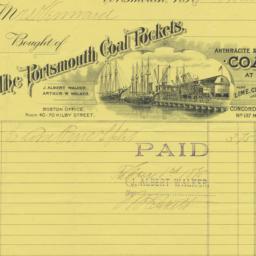 Portsmouth Coal Pockets. Bill