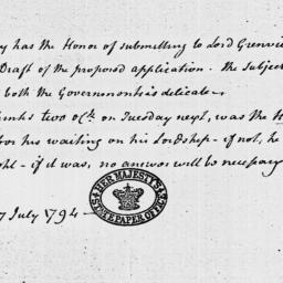 Document, 1794 July 27