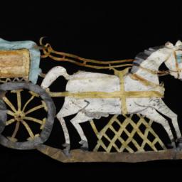 Horse And Chariot Rod Puppet