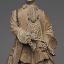 Wood Ledge Puppet Of An Eig...