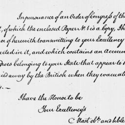 [Document, 1786 October 23]