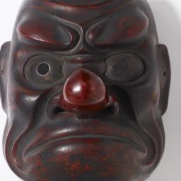 Noh Mask Of A Demon