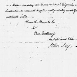 [Document, 1786 July 06]