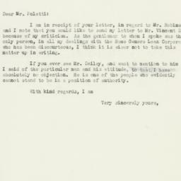 Letter: 1934 December 13