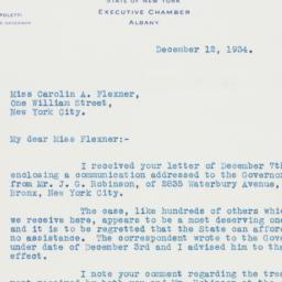 Letter: 1934 December 12