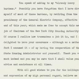 Letter: 1939 December 15