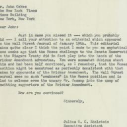 Letter: 1956 January 25