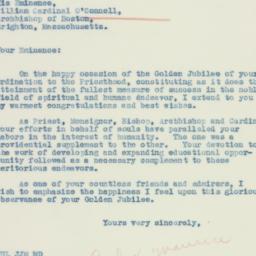 Letter: 1934 November 27