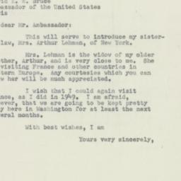 Letter: 1951 April 9
