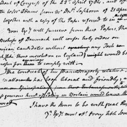 Document, 1785 March 31