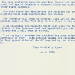 Letter: 1937 May 8