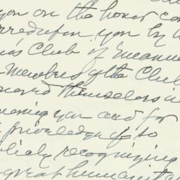 Letter: 1948 December 9