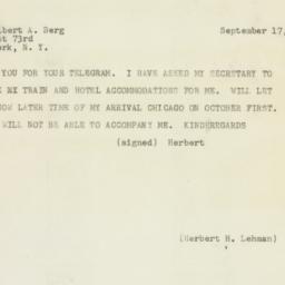Letter: 1947 September 17