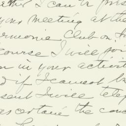 Letter: 1939 March 29