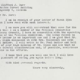 Letter: 1957 April 1