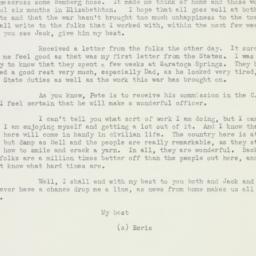 Letter: 1942 September 30