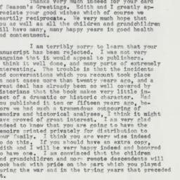 Letter: 1957 December 23