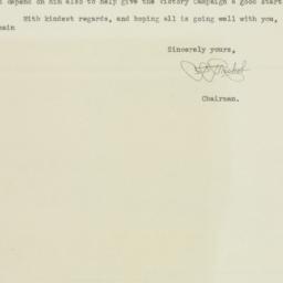 Letter: 1931 December 1