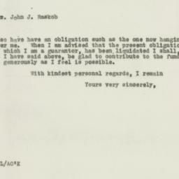 Letter: 1931 December 2
