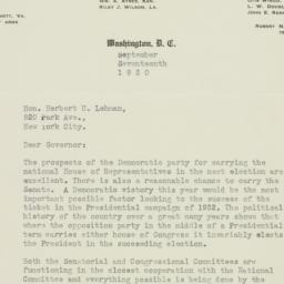 Letter: 1930 September 17