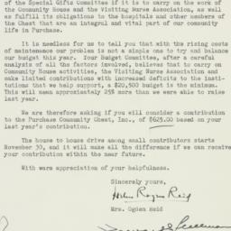 Letter: 1947 November 29