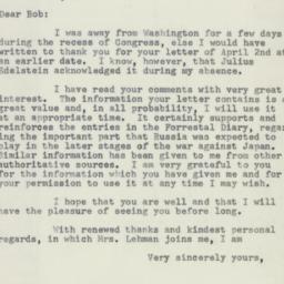 Letter: 1955 April 12