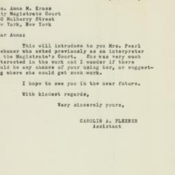 Letter: 1950 September 8