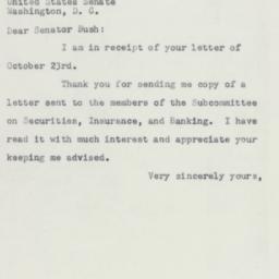 Letter: 1953 November 3