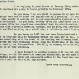 Letter: 1956 February 7