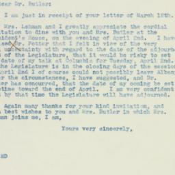 Letter: 1940 March 18