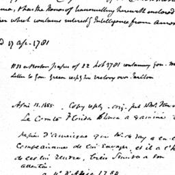 [Document, 1781 April 17]