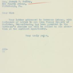 Letter: 1934 July 13