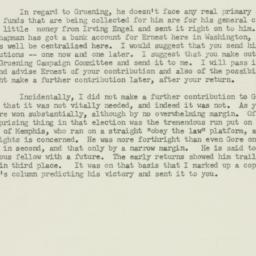 Letter: 1958 August 15