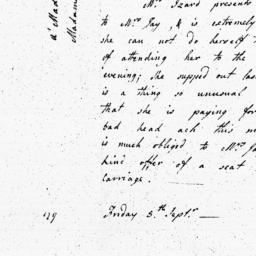 Document, 1782 September 05
