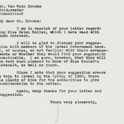Letter: 1949 September 26