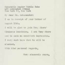 Letter: 1954 August 24