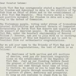 Letter: 1955 November 4