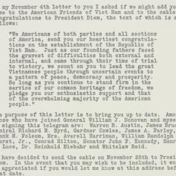 Letter: 1955 November 18