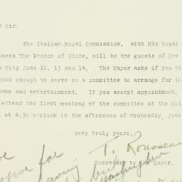 Letter: 1917 June 4