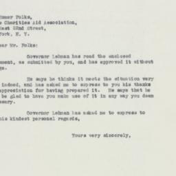 Letter: 1932 October 11