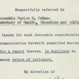 Memorandum: 1956 June 28