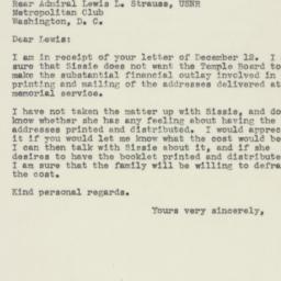 Letter: 1945 December 20