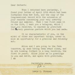 Letter: 1950 April 28