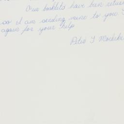 Manuscript: 1962 February 20