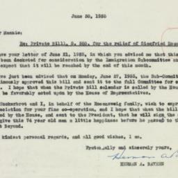 Letter: 1955 June 30