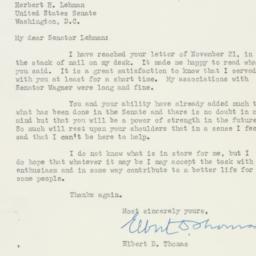 Letter: 1950 December 7