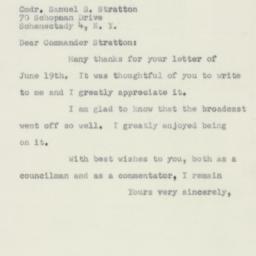 Letter: 1950 June 23